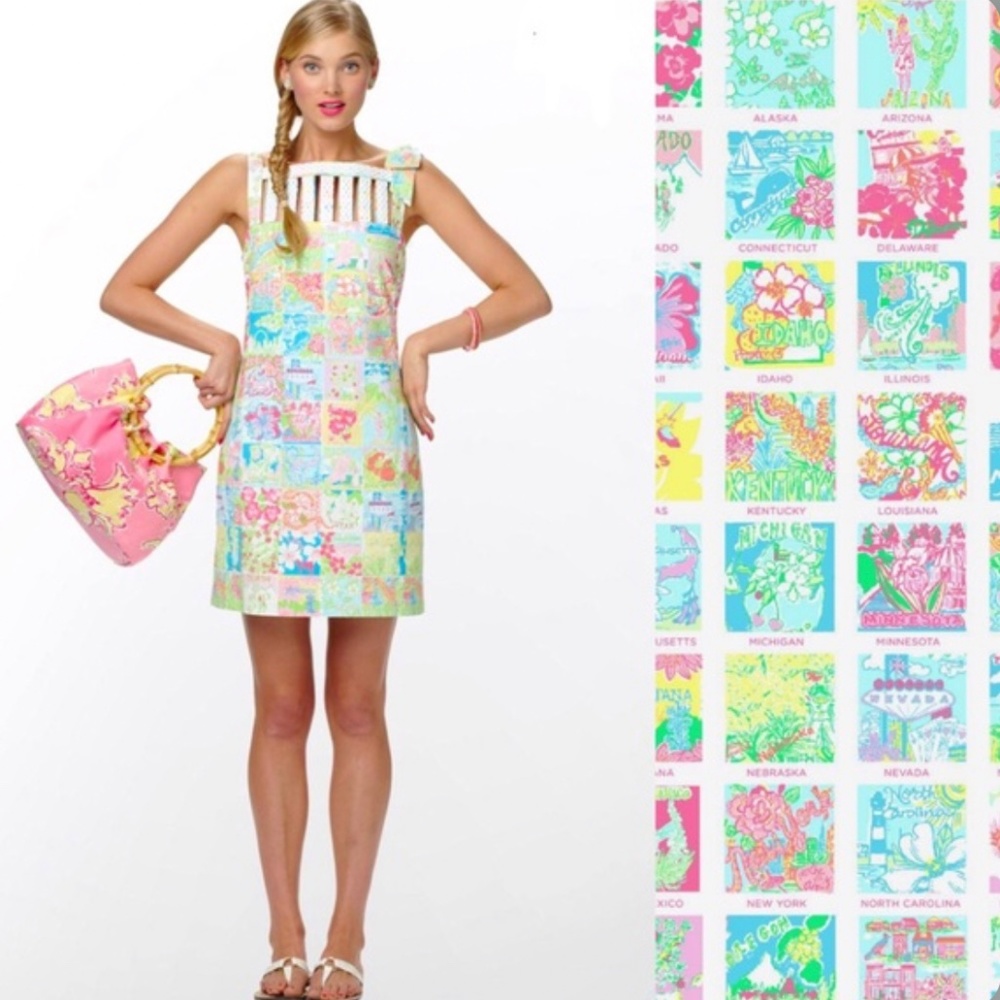 Lilly Pulitzer Ricci Shift Dress State Of Mind